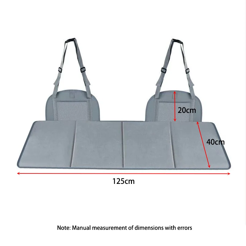 125cm x 40cm Used For Car Camping SUV Folding And Extending Rear Seat Sleeping Pad Trunk Sleeping Pad Grey