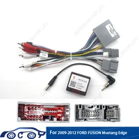 Adaptador de arnés de cableado de coche Canbus Box Cable de alimentación Android para Ford Explorer Escape Edge FUSION Mustang F150 RP5-FD-002 2009-2012