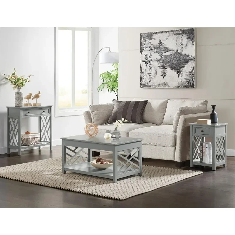 

Coffee Table，Perfect for Teens, Apartments, Lofts, or Any Space Needing A Contemporary Look