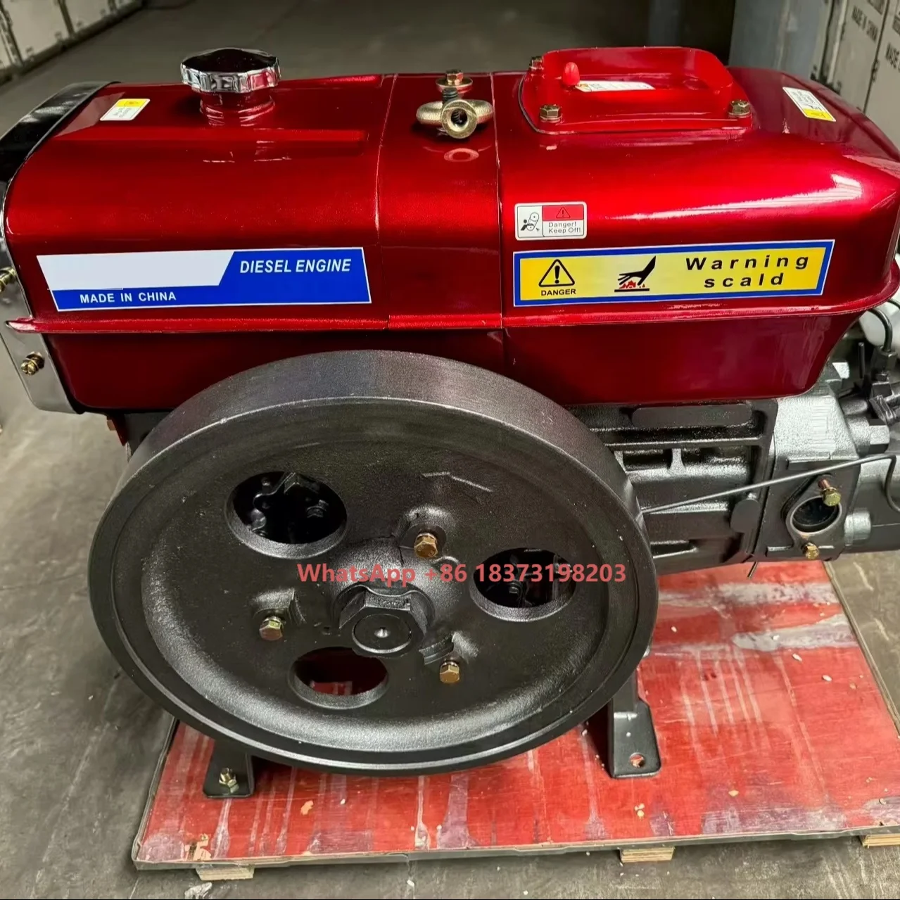 High Performance Single Cylinder Tractor Engine Best Price Agricultural Parts Made China High Quality Machinery