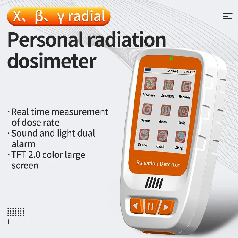 

Geiger Counter Nuclear Radiation Detector Personal Dosimeter X-ray Beta Gamma Detector LCD Radioactive Tester Marble Tool