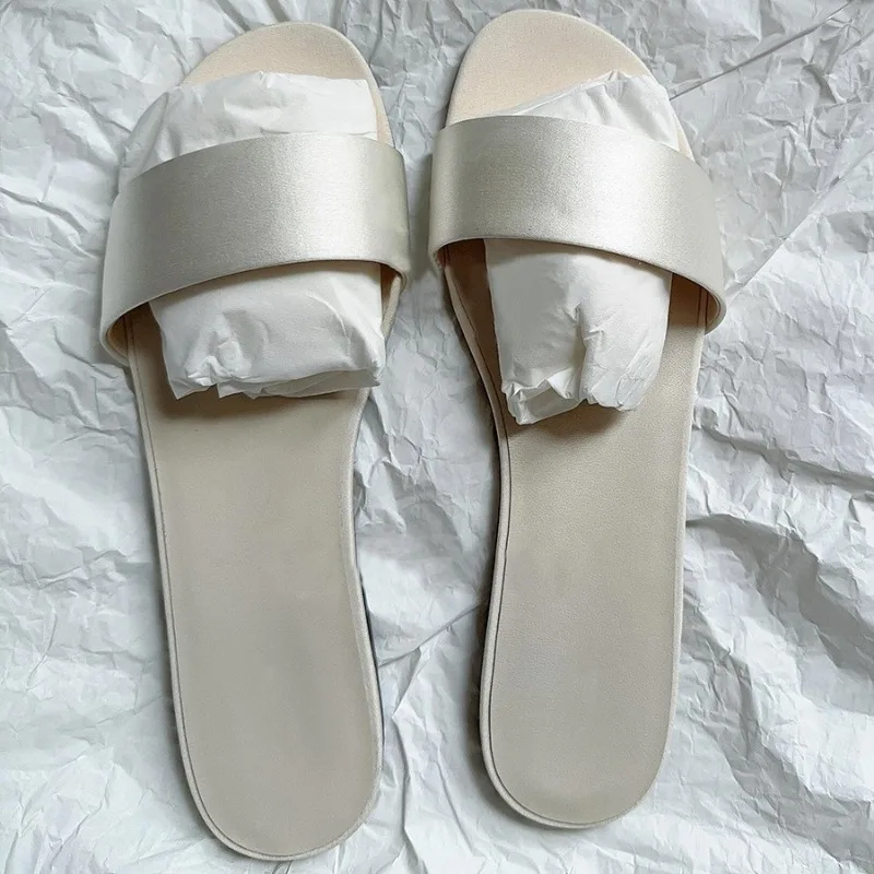 

Summer New Women's Shoes Elegant French Style Flat Slippers for Woman Fashion Vacation Casual Shoes Designer Shoes Zapatos Mujer