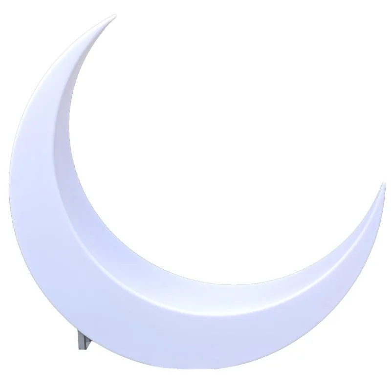 

Luminous moon lamp outdoor chair, outdoor waterproof crescent solar energy, courtyard park shopping mall landscape beautiful
