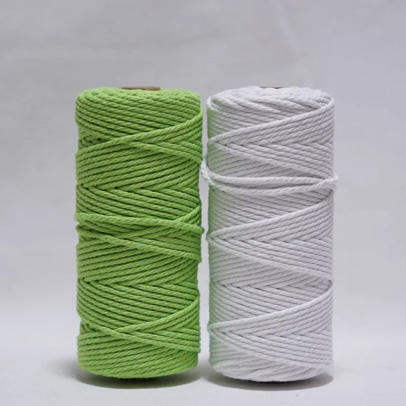 3mm 100m Bunte Baumwoll-Makram – Macrame Cord Cotton Bewertung und Preis