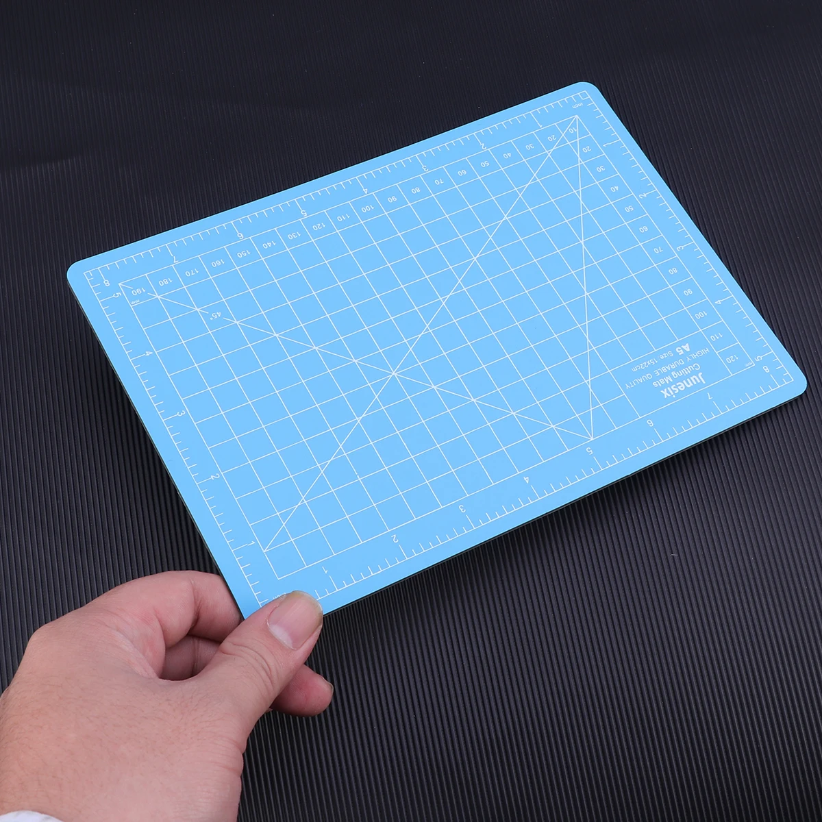 

A5 Professional Non-slip PVC Cutting Mat Self-healing Cutting Pad Patchwork Cut Board for Manual DIY Cutting (Blue)