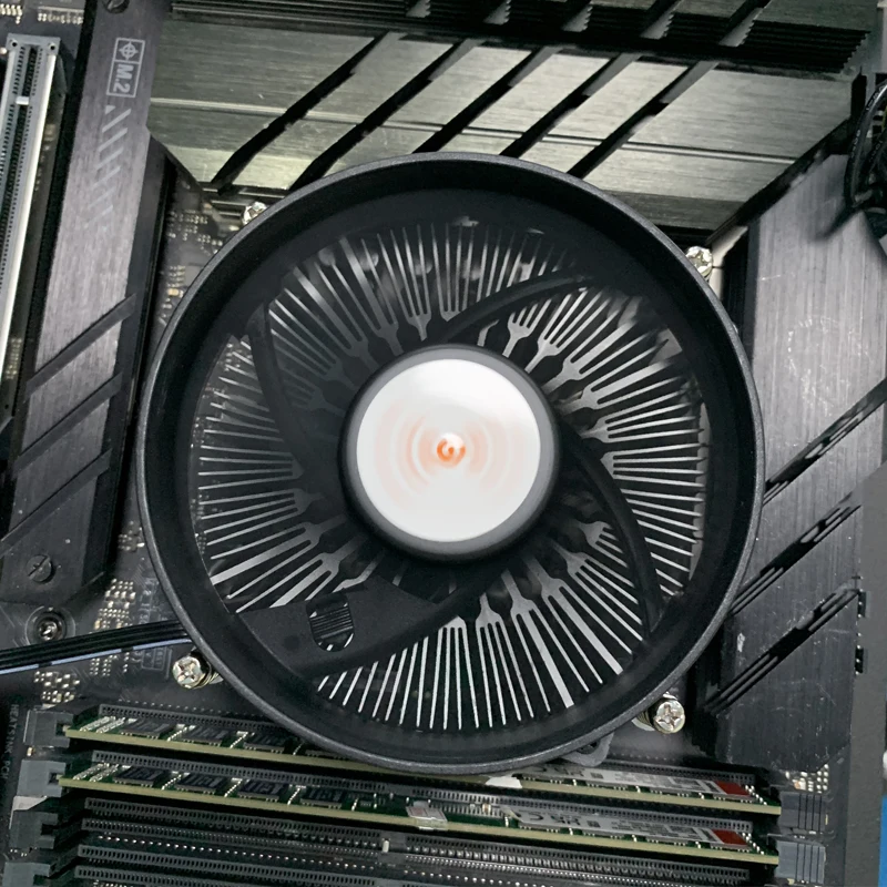 90 مللي متر وحدة المعالجة المركزية تبريد الهواء برودة 4PIN PWM الألومنيوم معالجات الكمبيوتر برودة TDP 90 واط المبرد إنتل 1150/1151/1155/1156 Ventilador