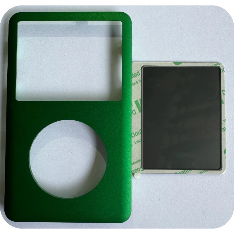NONE Ersatz metall abdeckung für die Frontplatte für den iPod classic 6., 6,5., 7., 7,5. Generation (80GB, 120GB, 160GB) -rot, lila, grün, silber 8