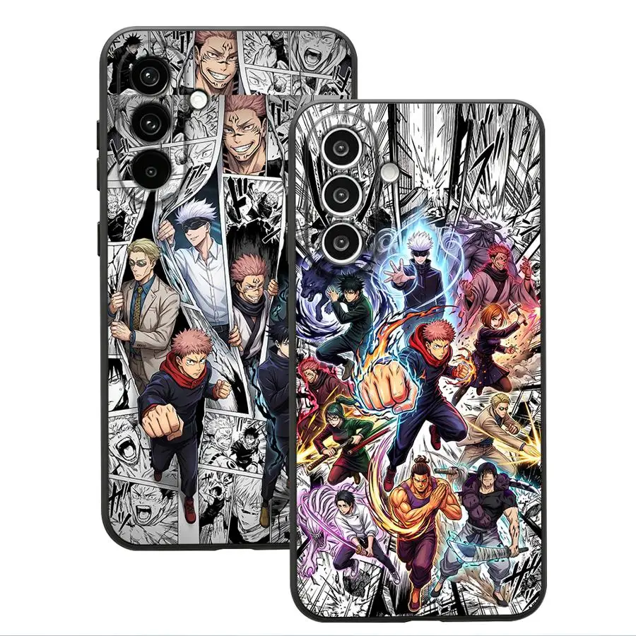 Cover Phone Case for Samsung Galaxy A57 A25 A16 A23 A55 A37 A53 A17 A18 A52 A36 A06 A73 A51 A15 A13 A41 A05 A12 A50 A70 Anime