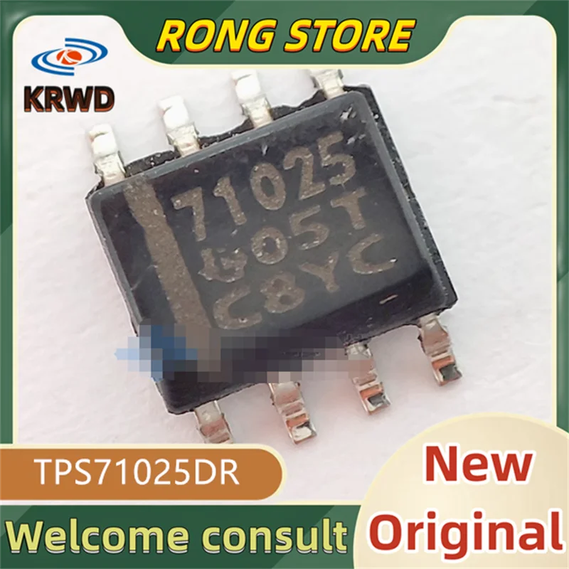 

5PCS 71025 New and Original Chip IC TPS71025DR TPS71025D TPS71025 SOP-8