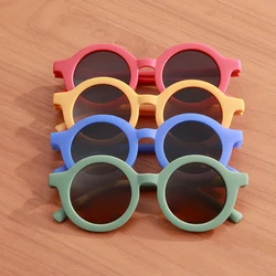 2023 baby's decorative sunglasses trendy children's sunglasses cute children's sunglasses parent-child frosted glasses