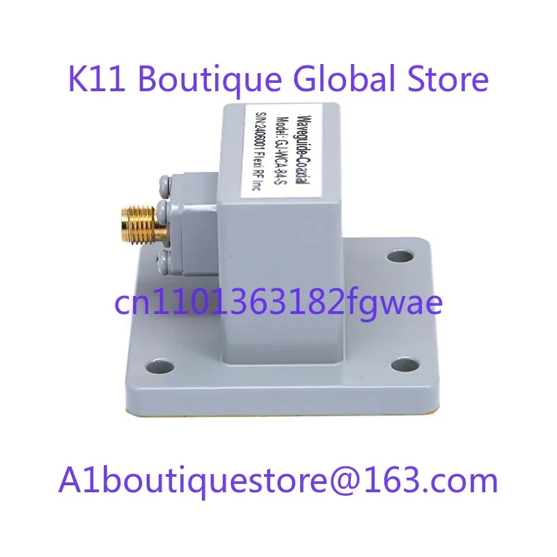 WR-112 to for SMA Female Right Angle Waveguide to Coax Adapters 6.57-9.99GHz UBR84 Flange Telecom Parts