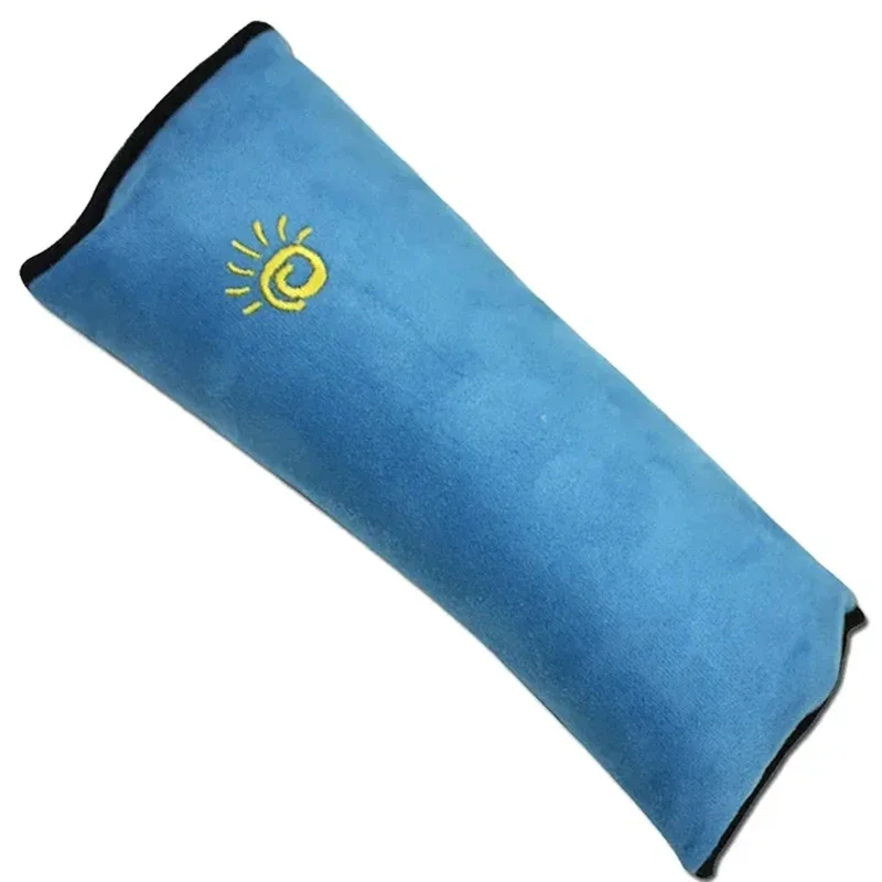 Protector de hombro para niños y coche, funda de felpa para cinturón de seguridad, almohada bonita para el cuerpo