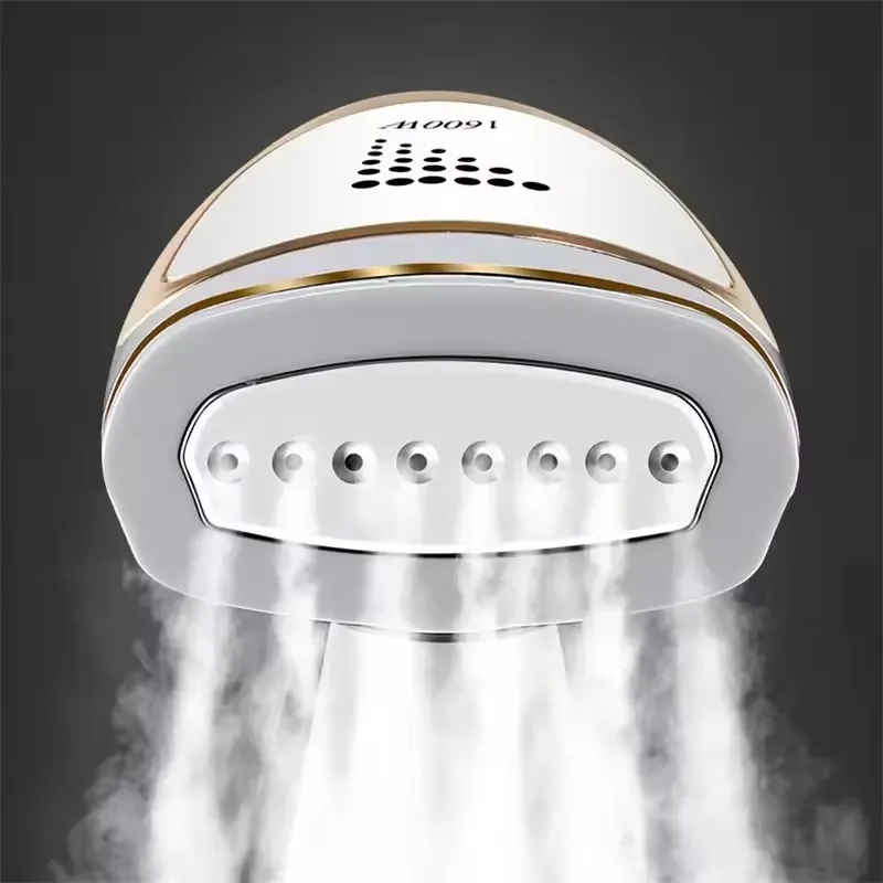 2025 1600 واط مكواة بخار للملابس قابلة للطي عالية الطاقة - استخدام رأسي وأفقي مع تسخين سريع 40 ثانية للسفر والمنزل