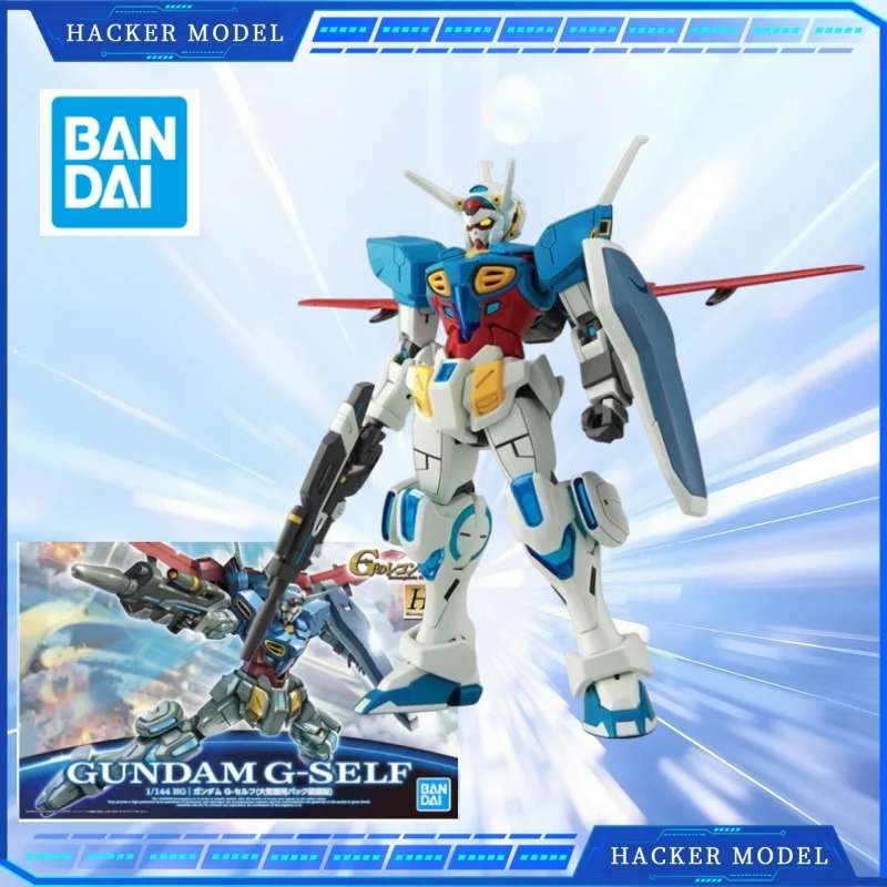 

Bandai Original Genuine HG 1/144 GUNDAM G-SELF PERFECT PACK Anime Action Figures Toys for Kids Gift Assembly Model Ornaments