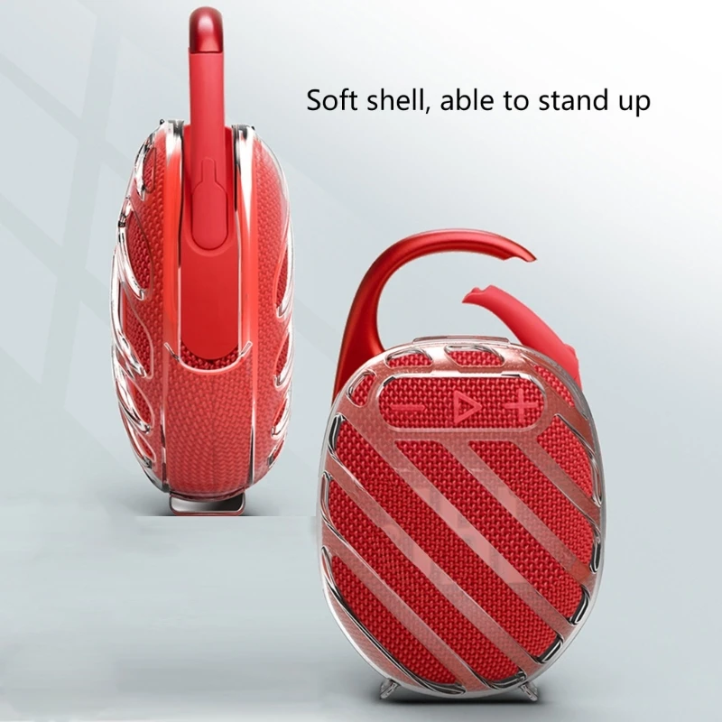 クリップ5旅行スピーカーのためのTPU保護袖ぴったりとフィットケースカバーK1KF