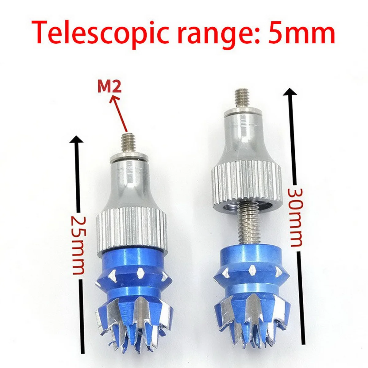 Tragbare Fernbedienung Joystick Aluminium Legierung Stick End Köpfe Rocker Abnehmbare Drone Zubehör für DJI FPV – Detail 17