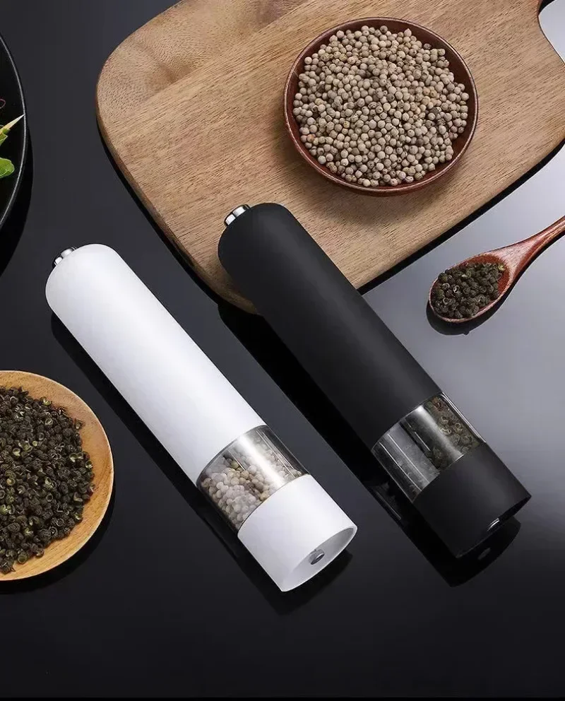 Multi Functional Pepper Grinder Electric Sichuan Pepper Grinding Kitchen Black Pepper Sea Salt Food Grinding Kitchen Tools