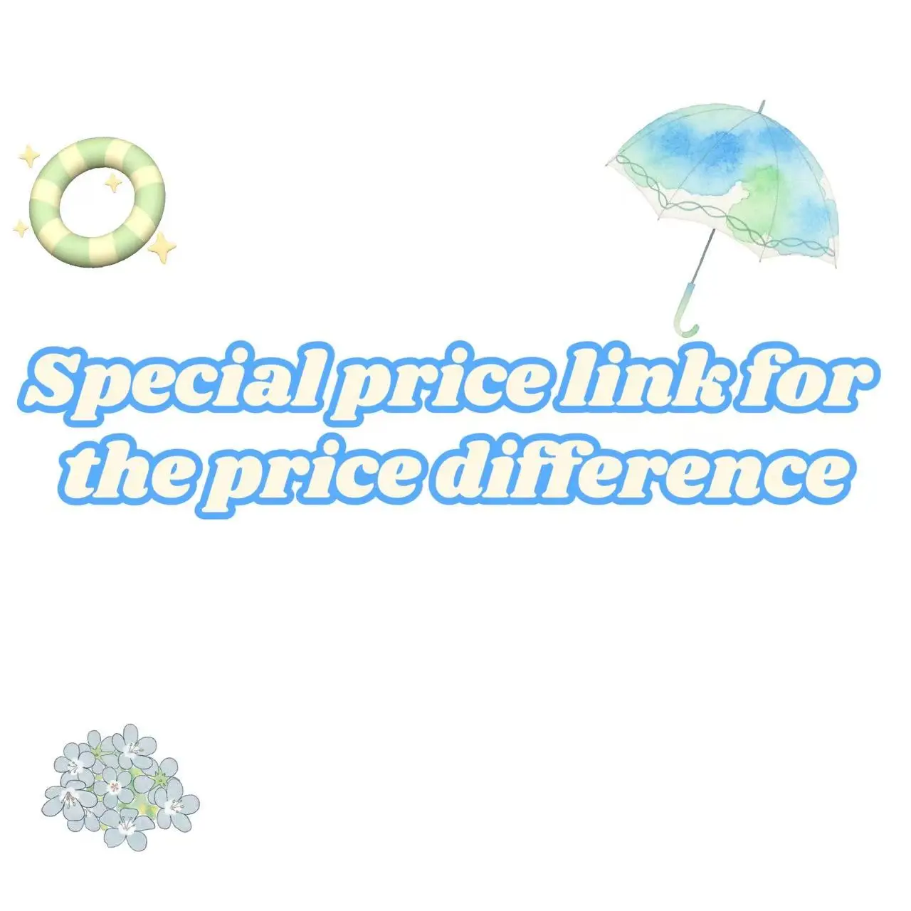 Price difference supplement link for Laura after friendly communication
