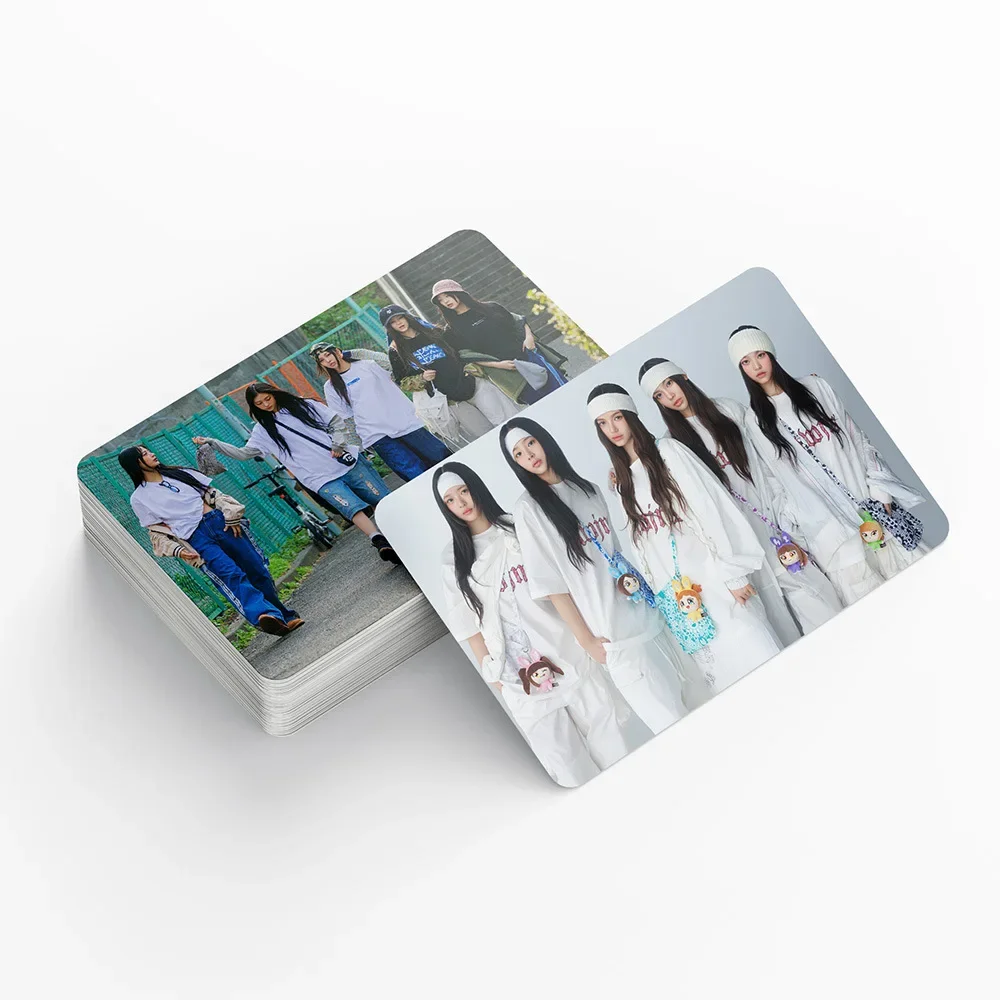 55pcs/set Kpop New Photo Card Album Supernatural Right Now Club Attention Lomo Cards Wysokiej jakości fotokarty HD Collect Postcard