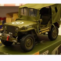 JJRC C8815 Rc Car 1941 JEEP WILLYS 2.4g 4wd RTR Crawler Climbing Scale Military Truck Offroad Vehicle Modifiable parts Metal dri