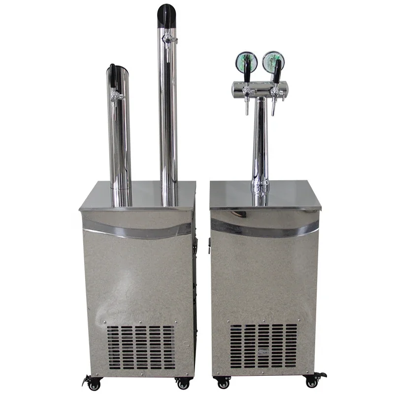 

Commercial water-cooled draft beer machine Beer refrigerator Bar vending Stainless steel single head double head manufacturer