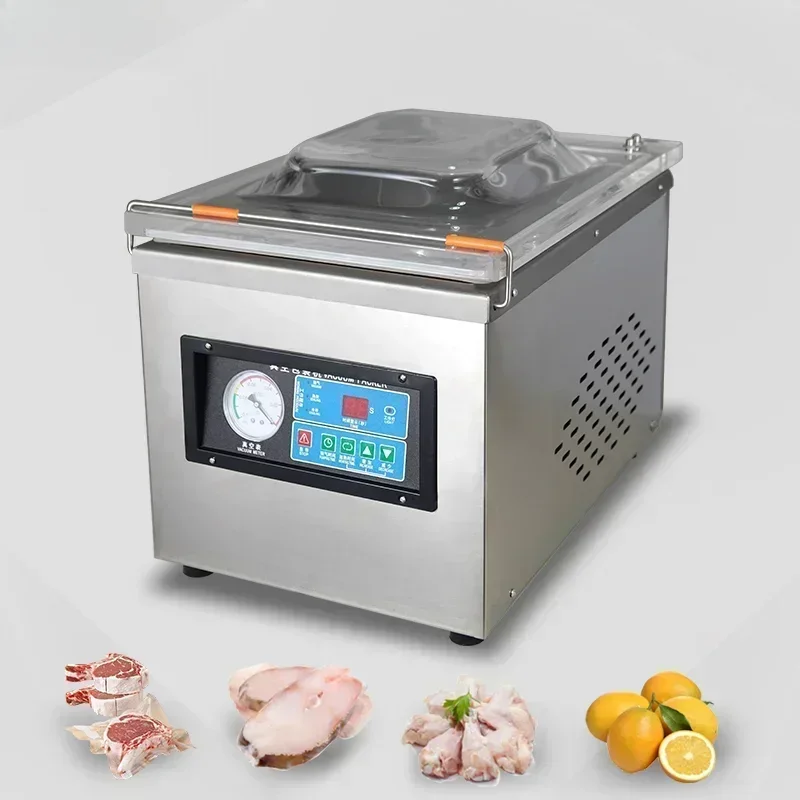 

Hot SalesHousehold Intelligent Bench Vacuum Machine For Rice Cake Kimchi Automatic Vacuum Packaging Machine For Food Storage