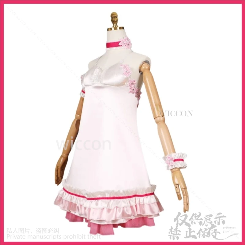 Anime Game Yosuga No Sora Anime Kasugano Sora Costume Cos Customized Princess Skirt Pink Evening Dress Lolita Adult Woman Sexy