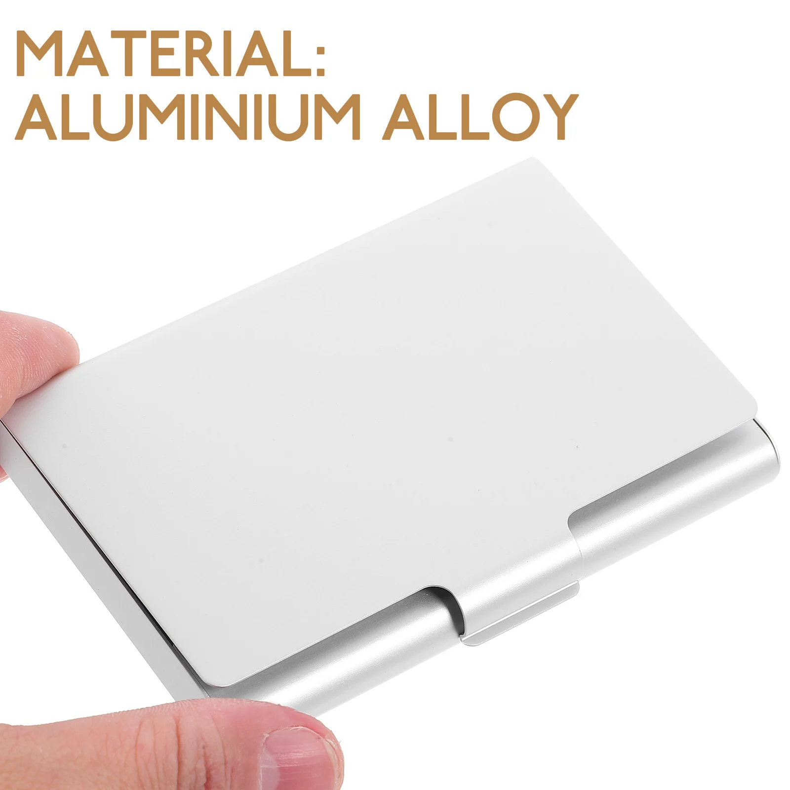 Business Card Case Office Cards Container Holders for Name Organizer Visiting Storage Box