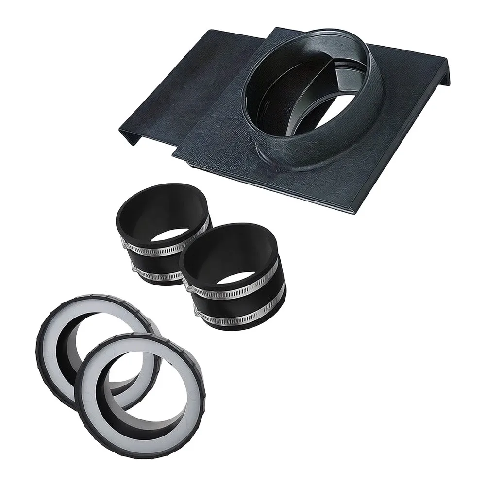 100mm Ventilation Duct Connector for Vacuum Cleaner Collection Accessories ABS Hose Adapter with Precise Airflow Control