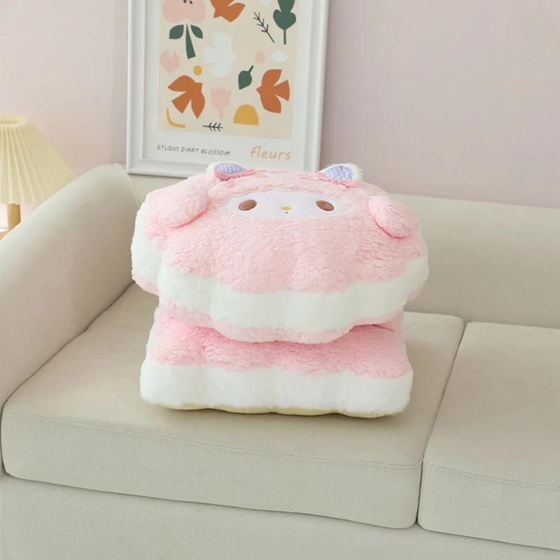 Sanrio My Melody LittleTwin Stars Round Square Plush Pillow Cute Cartoon Anime Home Decor Sofa Cushion Gifts For Girl image 6