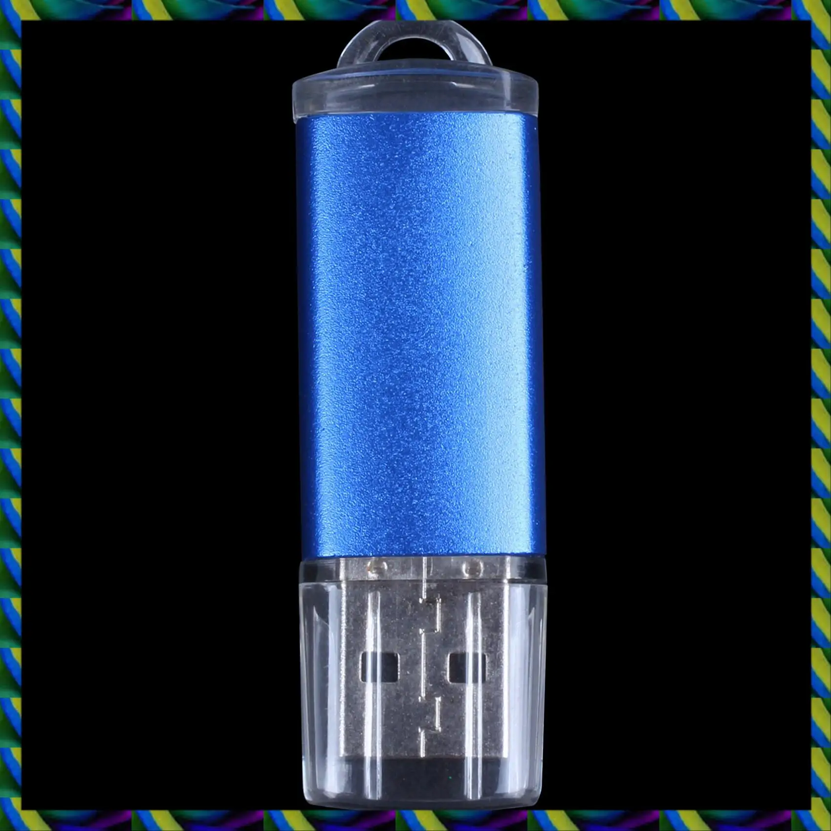 Harian 2X 256 MB USB 2.0 Flash U Disk Biru