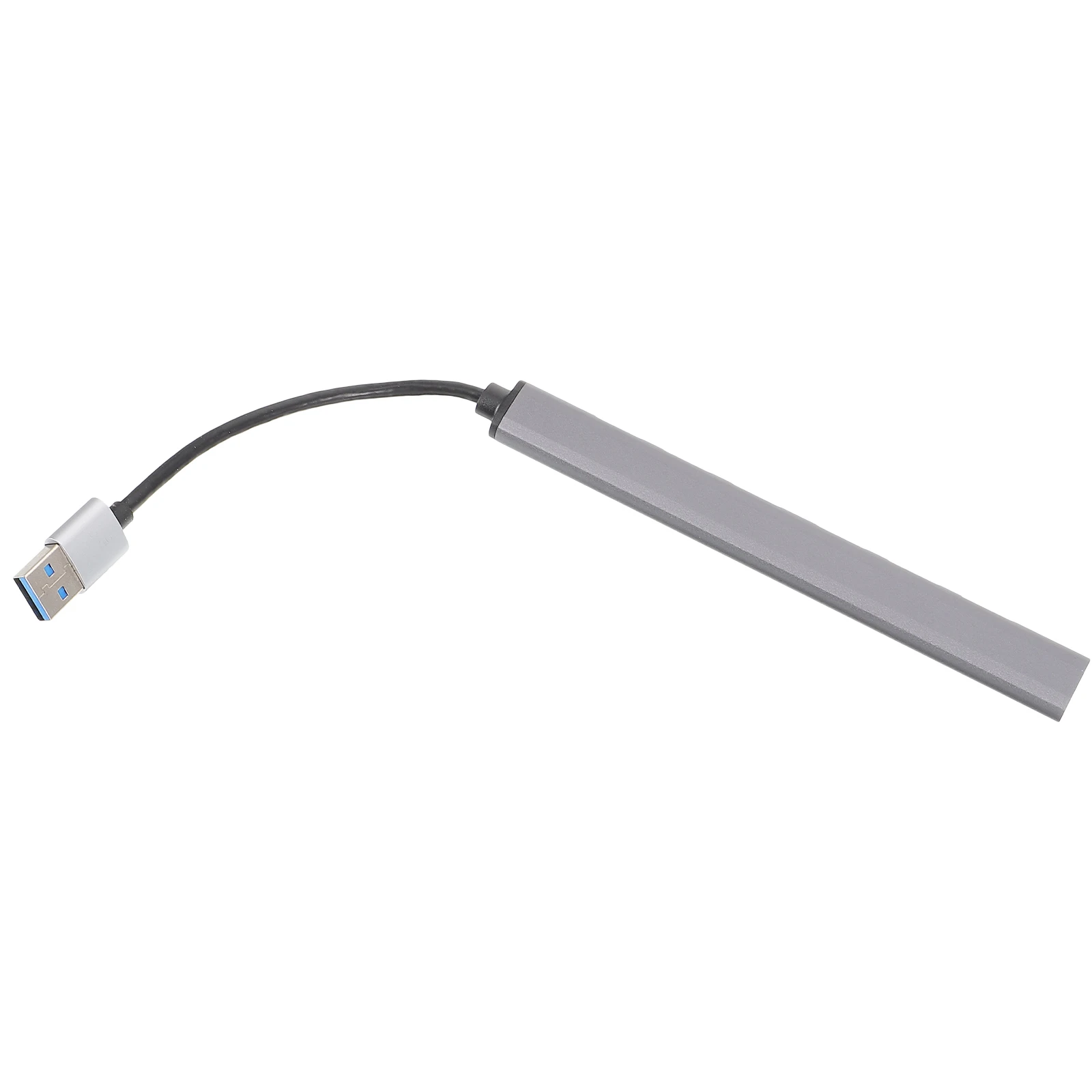 

7-портовый USB-концентратор расширения из алюминиевого сплава, высокоскоростной адаптер USB3.0 для портативного компьютера, множественный удлинитель USB-порта, передача данных