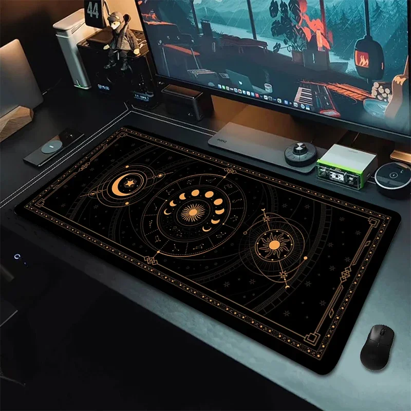 Mousepad Pc Gamer Noire Cabinet Oracle Keyboard Desk Accessories Xxl Mouse Pad 900x400 Computer Table Mat Gaming Large Carpet