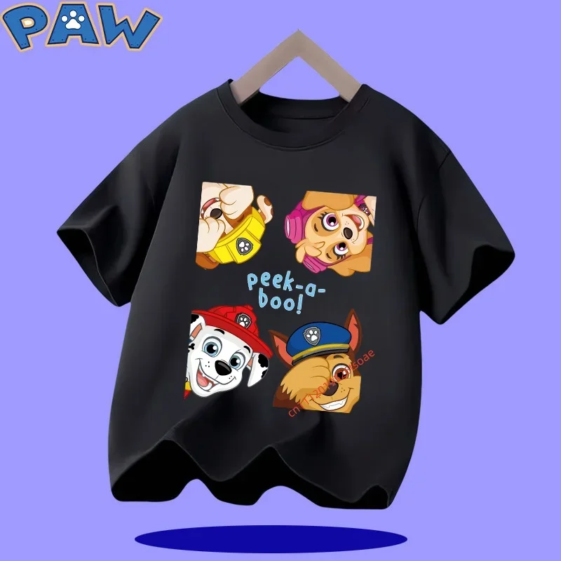 PAW Patrol Children's Cotton Short-Sleeved Boys' Sports Shir