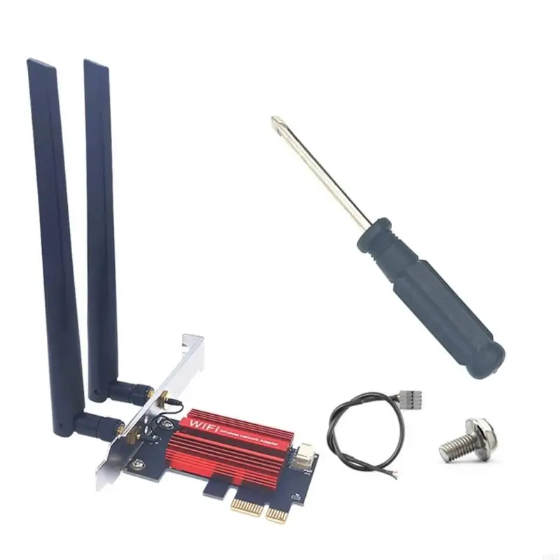 محول WiFi C90F 5400 ميجا ب رهراوة في الثانية محول متوافق مع Triple Band 2.4G 6GHz للكمبيوتر الشخصي