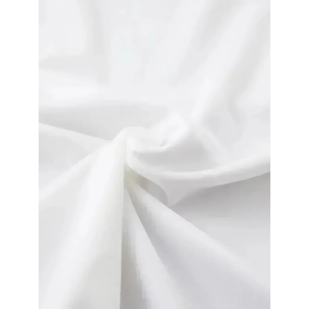 Walhai-Baumwoll-T-Shirt für Herren und Damen, T-Shirt mit Ozean-Motiv, Hammerhai-Rückendruck, kurzärmelig, lockeres, ästhetisches Sommer-Top – Detail 6