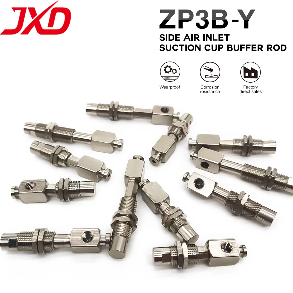 JXD Vacuum Suction Cup Bracket Manipulator Buffer Fitting Anti-Rotation Connecting Rod ZP3B-Y2AJ/K3/6/10/15-B3/B5