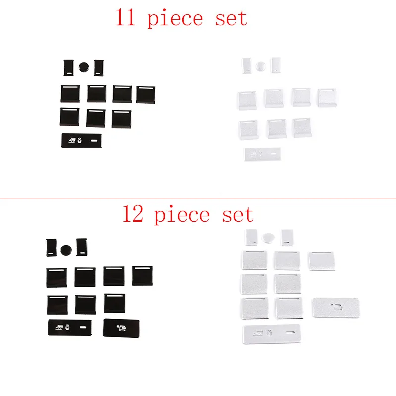 For Land Rover Discovery 5 For Range Rover Sports Vogue Aluminum Alloy Car Interior Window Lift Switch Patch Sticker Accessories