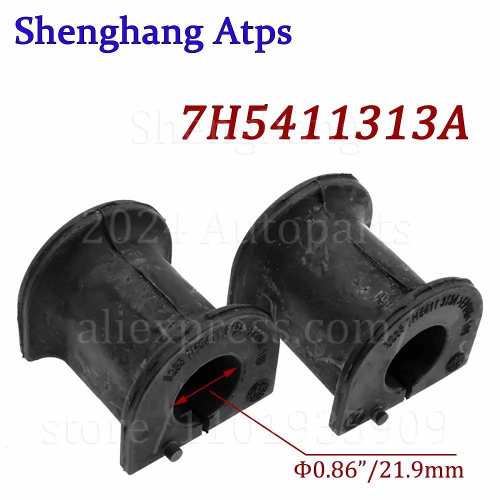 

2pcs Front Anti Roll Bar Bushing For 2003-2015 VW Constellation Transporter T5 T6 2.0 2.5 3.2 7H5411313A 7H5 411 313 A