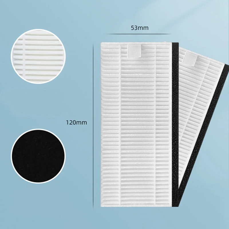 Promozione! 16 pz per Neabot Q11 Robot aspirapolvere accessori spazzola laterale principale Mop panno filtro HEPA sacchetto della polvere parti di ricambio