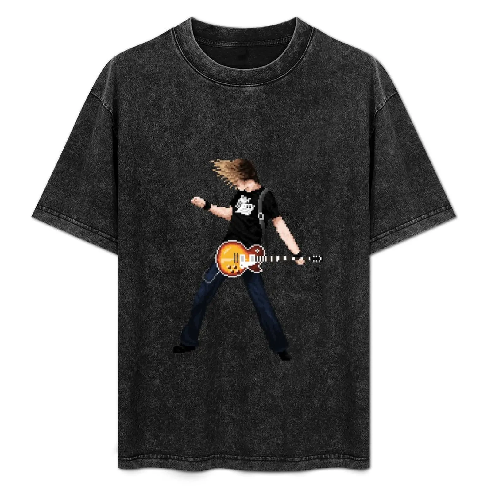 Dan Hawkins Pixel T-Shirt new edition oversized graphic tee summer tops Men's cotton t-shirt