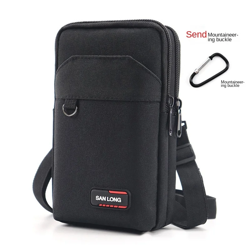 New Men's Waist Bag Crossbody Bag Outdoor Waterproof Military Waist Pack Mobile Phone Pouch Camping Hunting Tactical Bag