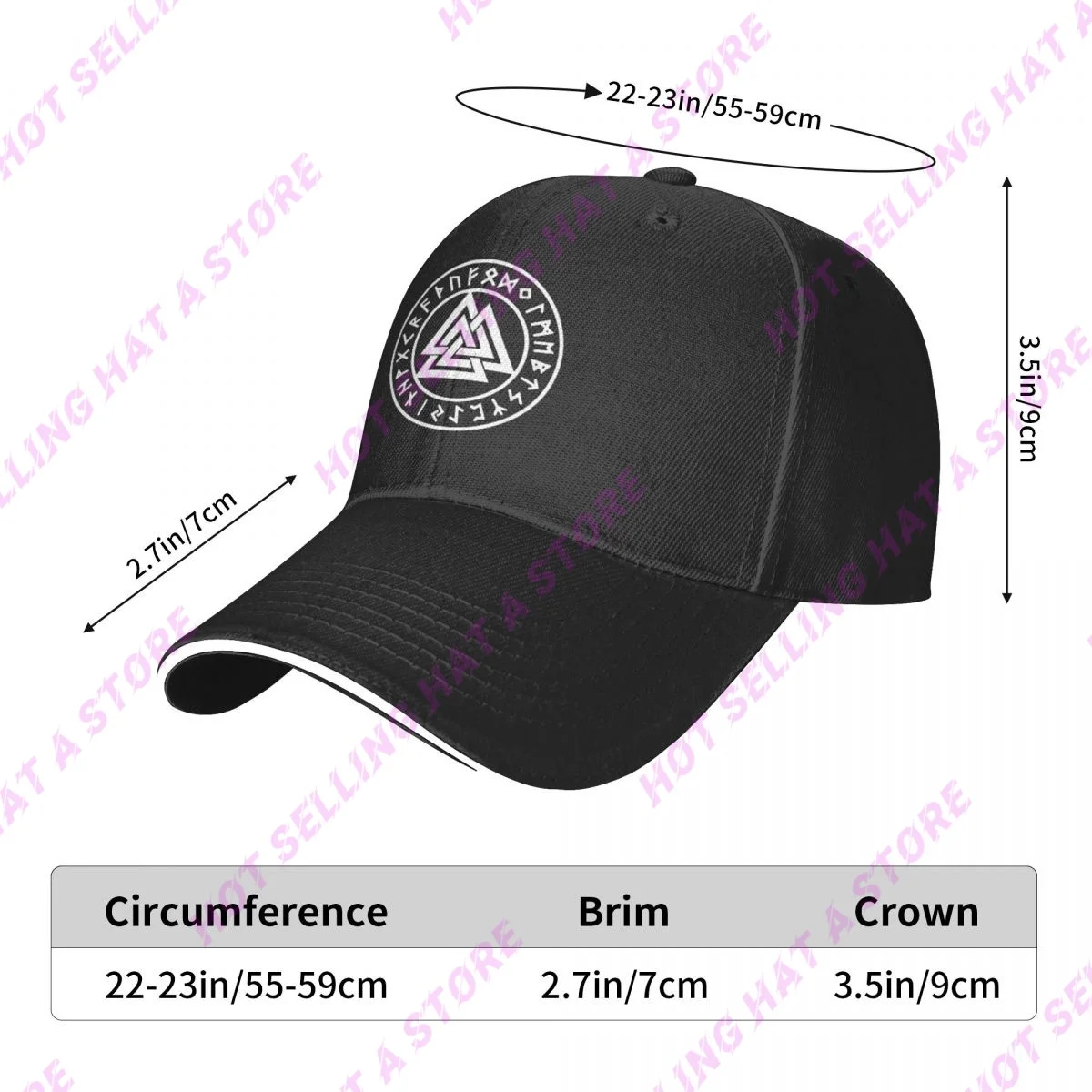 Summer Men Cap Viking Odin Multiple Colour Baseball Cap Adjustable Unisex Hats Adult Children Hat Shade Sport Baseball Hats