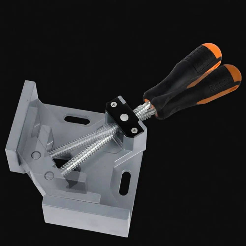 Adjustable 90 Degree Corner Clamp Aluminum Alloy Fixer For Woodworking Picture Frame Aquarium Glass Construction