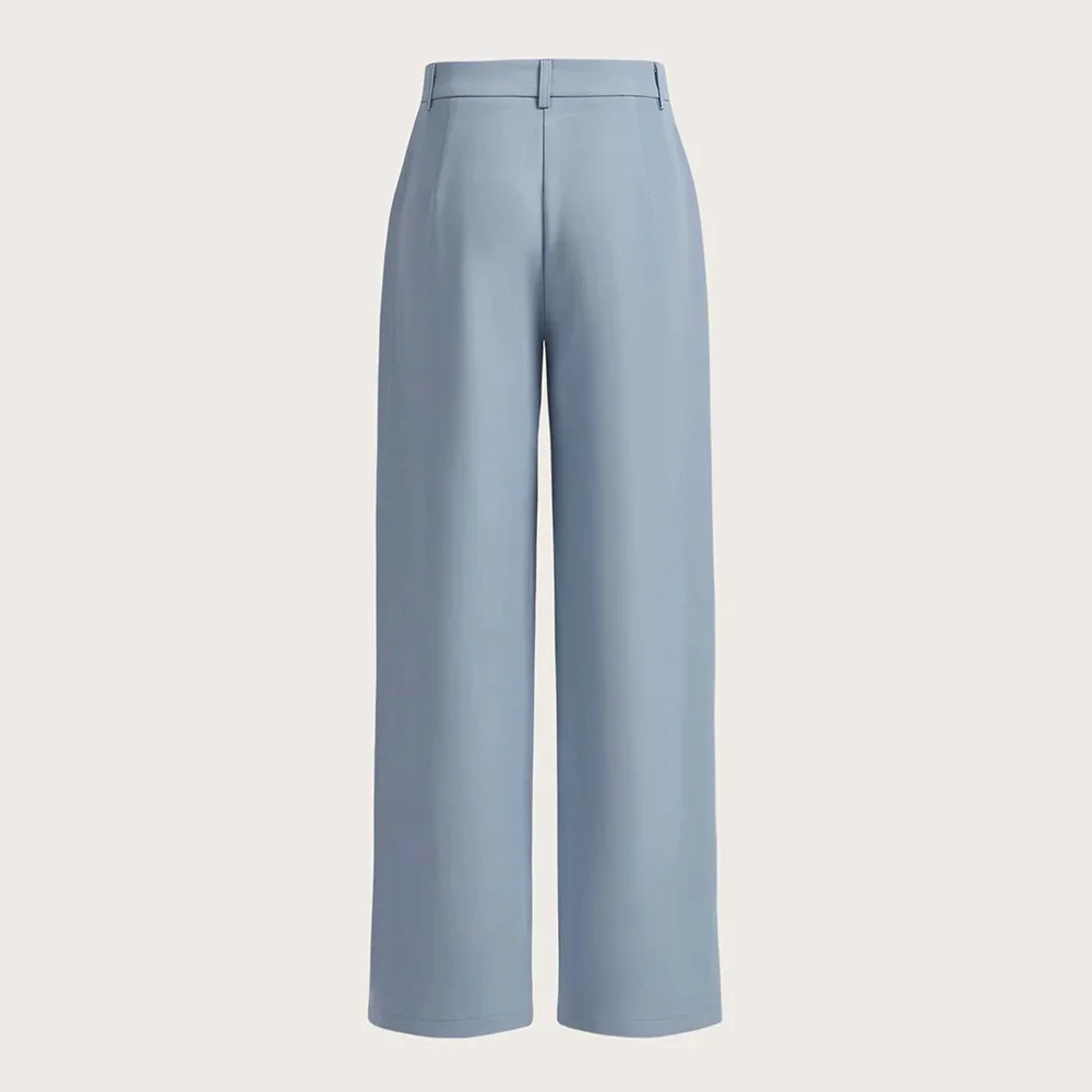 Mia Muse Select  Natural Waist Ankle Straight Daily Pants For Women Pants  Spring Summer Casual Basics Solid Color