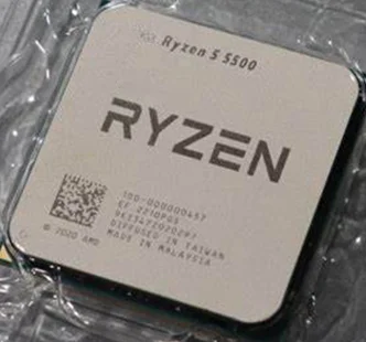 AMD Ryzen 5 5500 3.6GHz six cores twelve threads CPU Processor 7nm 65W Socket AM4 chips frequency for desktop computer