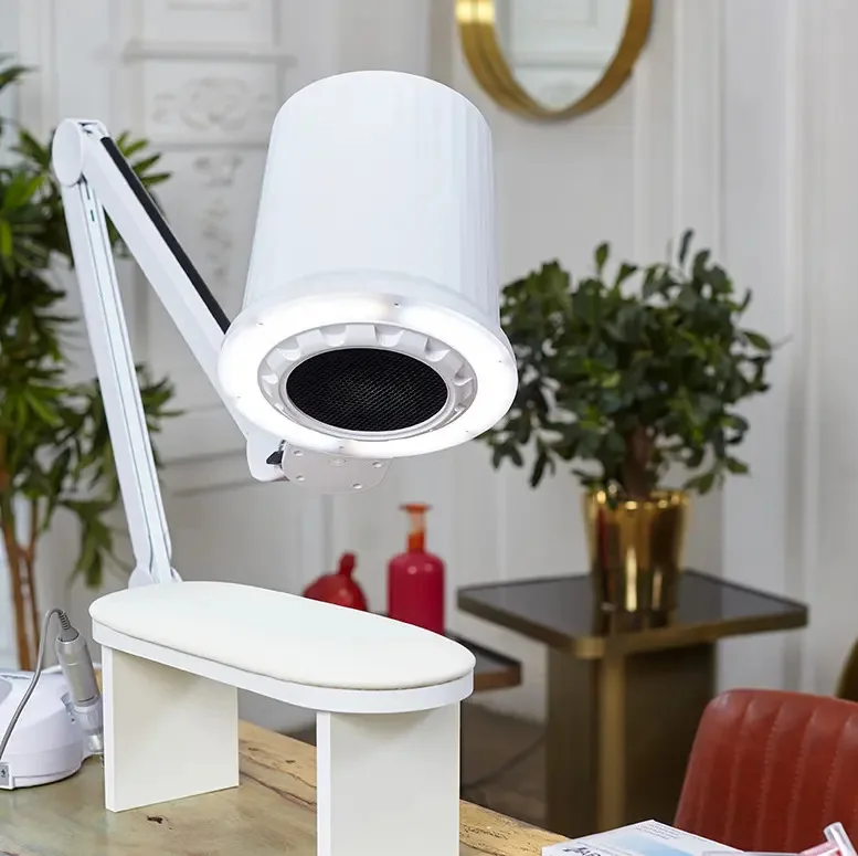 Nail Art Vacuum Cleaner Lighting Studio Nail Remover Salon Pedicure Nail Art with Removable Stand