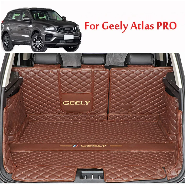 

For Geely Atlas full surround trunk mat Atlas comfortable and durable full surround trunk mat carpet 2022 edition models