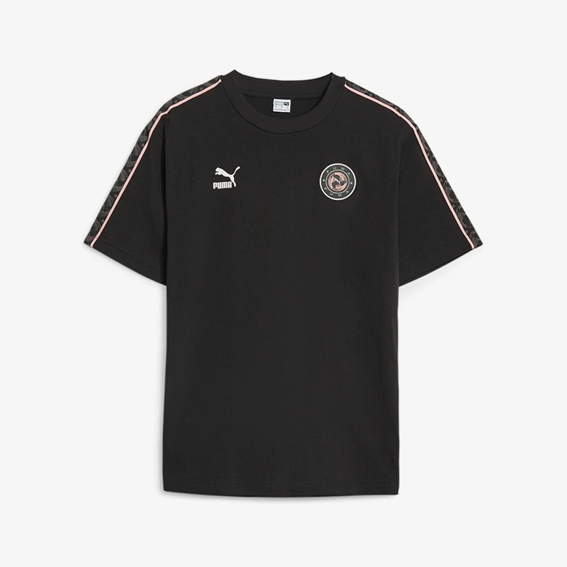 

PUMA, осенняя новая женская дышащая повседневная футболка с короткими рукавами, осень 2023, 623539-01