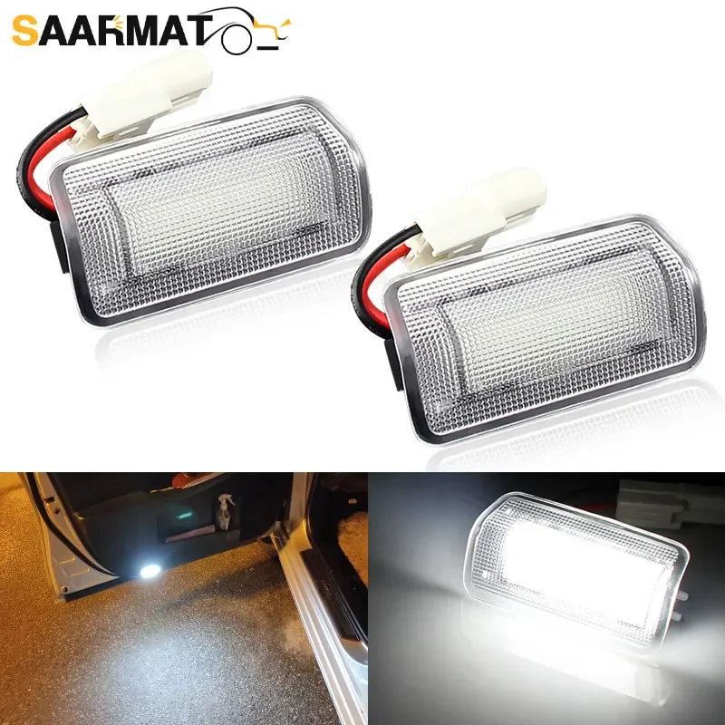 

2X Super Bright 6000K White Car LED Door Courtesy Light for TOYOTA Wish Prius Camry alphard Isis estima For Lexus IS250 RX350